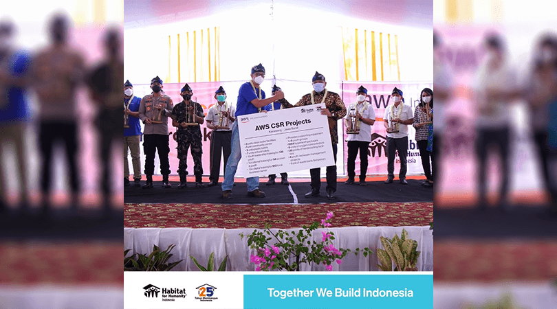 Kolaborasi dengan AWS, Habitat Indonesia Implementasikan Program CSR di Karawang