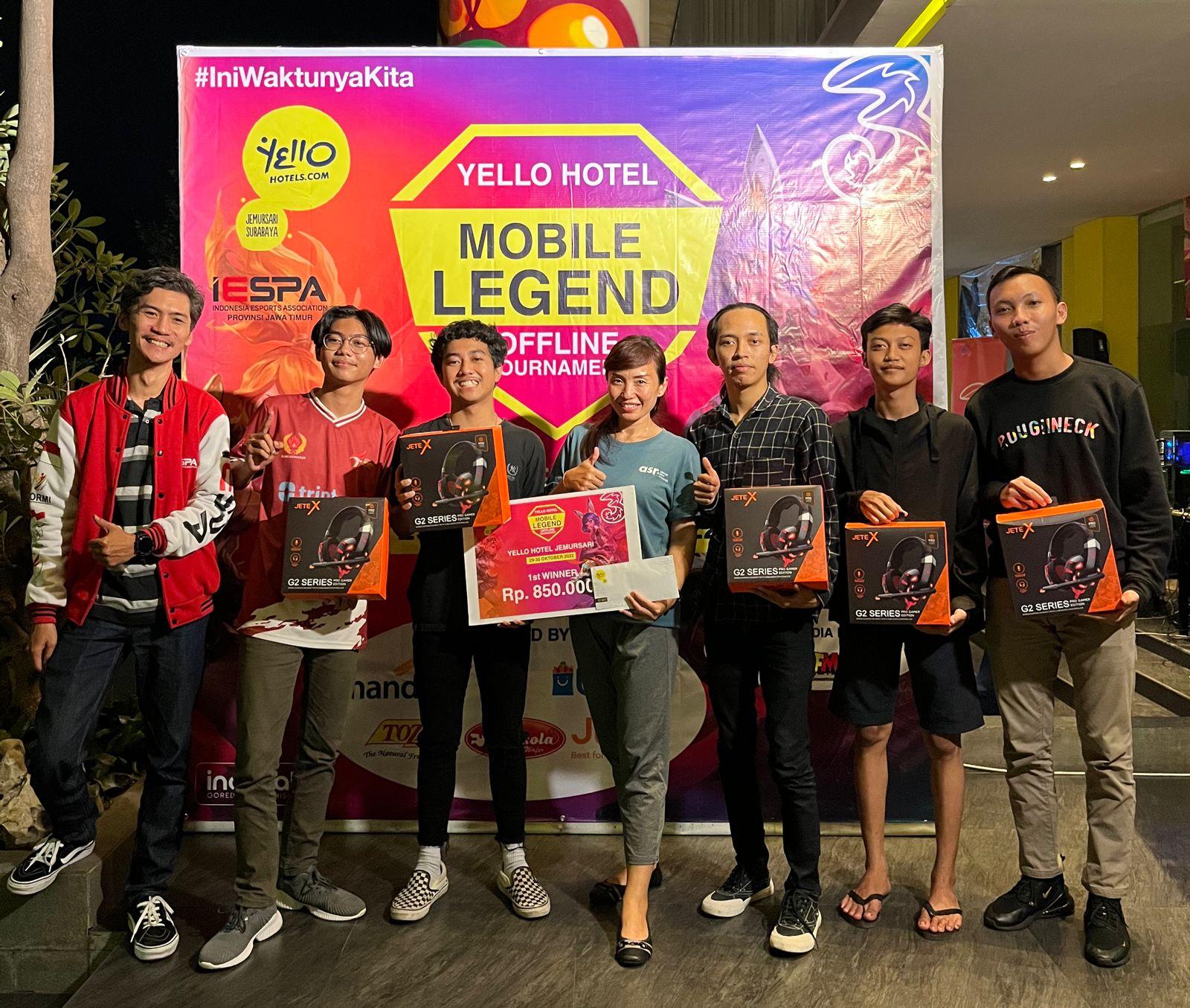 Yello Mobile Legend Offline Competition, Event Esports Tahunan di Surabaya
