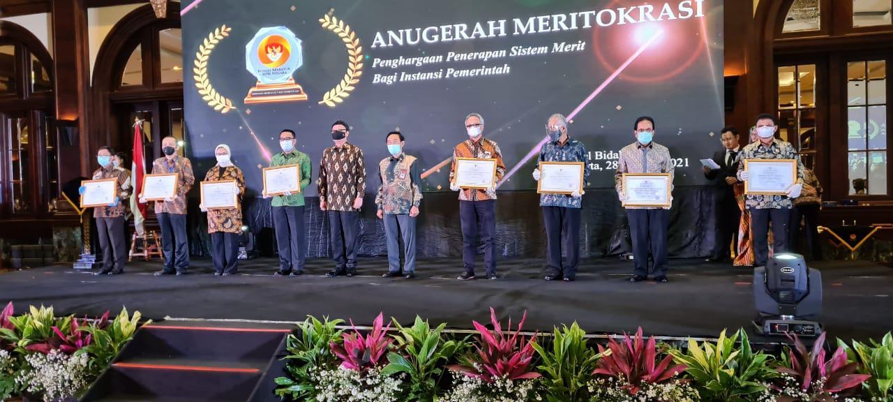 BKKBN Raih Anugerah Meritokrasi Terbaik Kedua Nasional