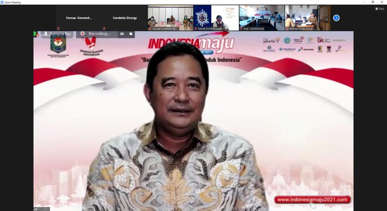 Indonesia Maju Virtual Expo dan Forum 2021 Resmi Dibuka oleh Dirjen Pol & Pum