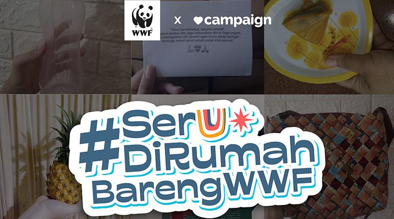 Bantu Turunkan Kurva Positif Covid-19, Campaign.com Ajak Publik #SeruDiRumah