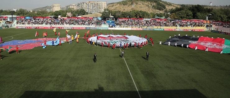 Pertandingan  olahraga di Kabul, Afghanistan. (Foto: Shadi Khan Saif)