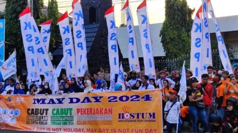 Propam Periksa Polisi Pelaku Kekerasan Saat Demo Hari Buruh di Semarang