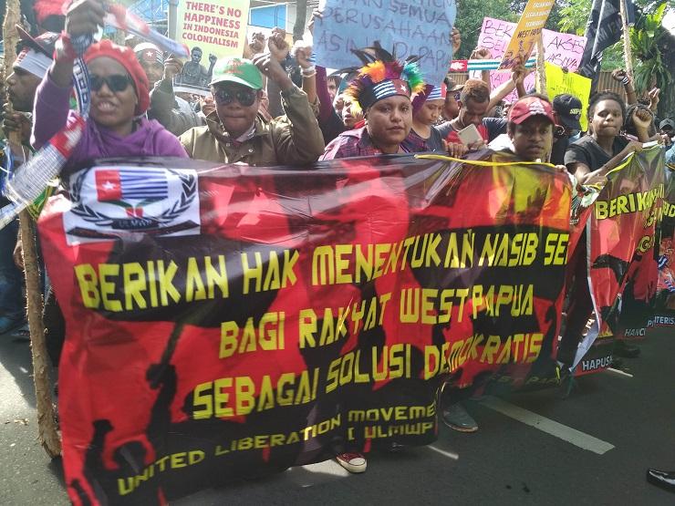 Aksi Peringatan 1 Desember Papua Sempat Diwarnai Kericuhan