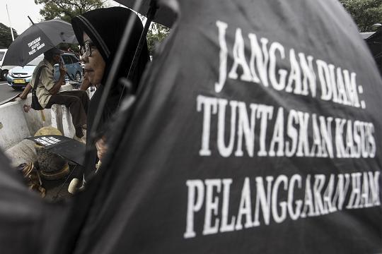 Pasca  Uji Materi UU Pengadilan HAM, Kontras Desak Jokowi Terbitkan Kepres