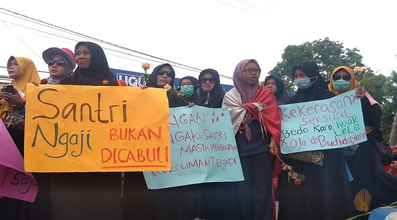 Kekerasan Seksual, Aliansi Kota Santri Tuntut Kapolres Jombang Tangkap Pelaku