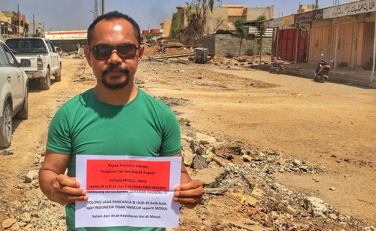 Ini Surat Terbuka Alto, WNI Pekerja Kemanusiaan di Mosul Irak untuk Pemerintah Jokowi