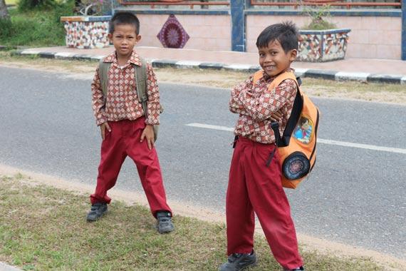 Anak di Belitung. (Danny/KBR)