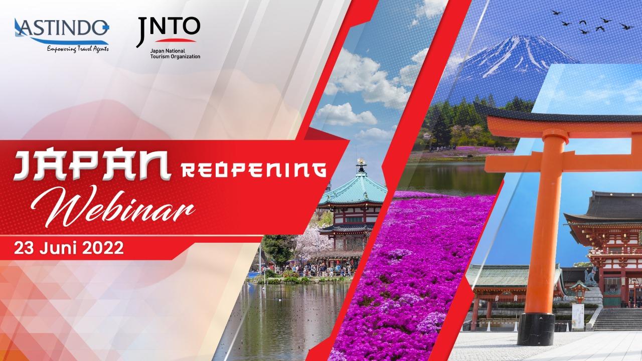Geliatkan Wisata ke Jepang, JNTO Jakarta selenggarakan “Japan Reopening Webinar”