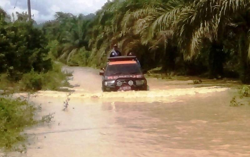 Aceh Tamiang Diterjang Banjir, Warga Dua Dusun Mengungsi