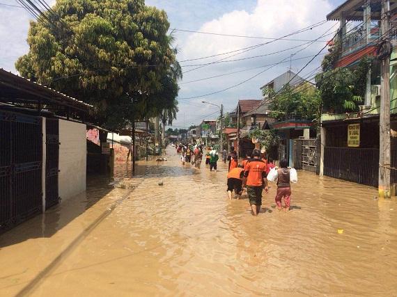 Banjir di Jatiasih Surut, BPBD Tak Jamin Bebas Banjir
