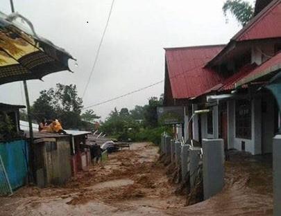 Banjir dan Longsor Terjang Sejumlah Kabupaten Kota di Sulut
