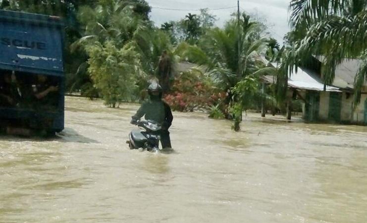 Banjir Landa Enam Kabupaten di Aceh
