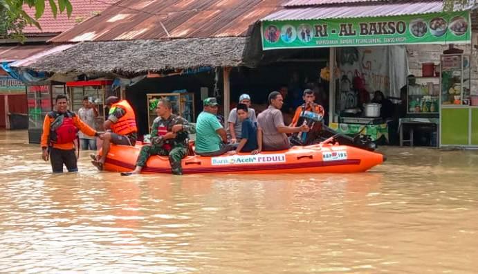 Sepekan Terakhir, Ratusan Desa di Aceh Diterjang Banjir 