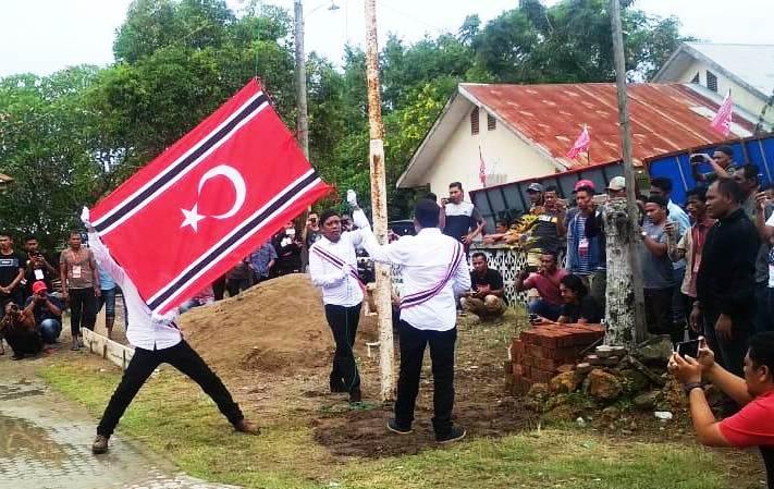 Milad GAM, Bendera Bintang Bulan Berkibar di Aceh 