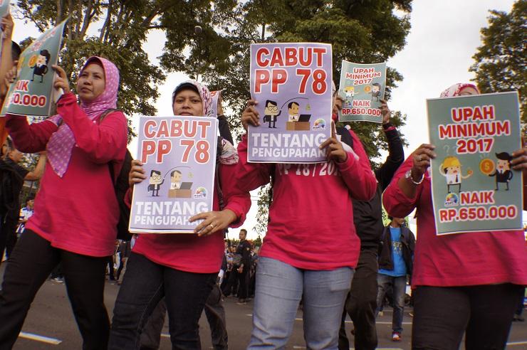 Tak Mau Kecolongan Lagi, Buruh Kawal Ketat Penetapan UMK di Jawa Barat