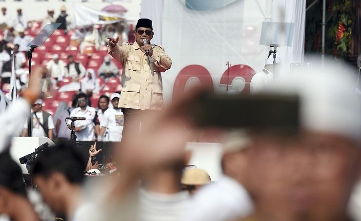 Prabowo Minta Pendukung Tak Datang ke MK 