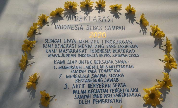 Bali Deklarasi Bebas Sampah 2020