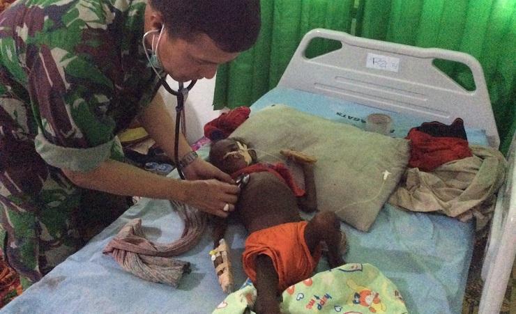Satgas Kesehatan TNI Polri Sisir Wilayah Terpencil di Penjuru Papua yang Rawan Penyakit