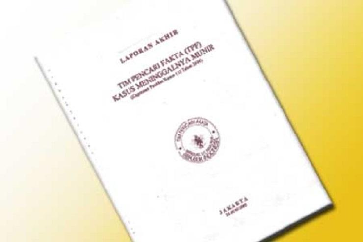 Salinan Dokumen TPF dari SBY Sudah Sampai Istana