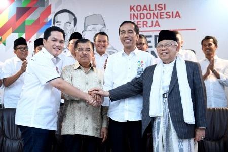 Jadi Ketua Tim Kampanye Jokowi, Erick Thohir Siap Peluk Sandiaga Uno