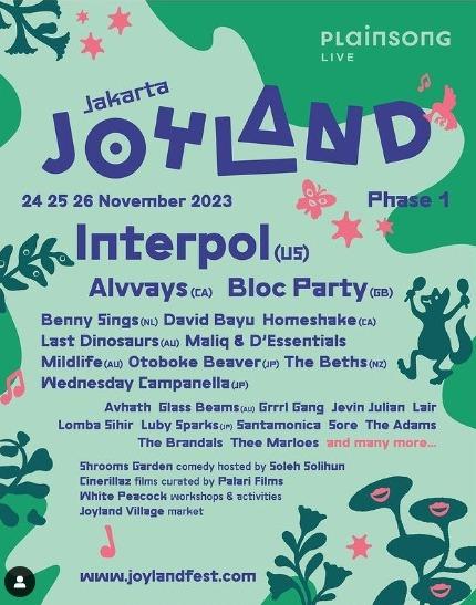 Joyland Festival Jakarta 2023!
