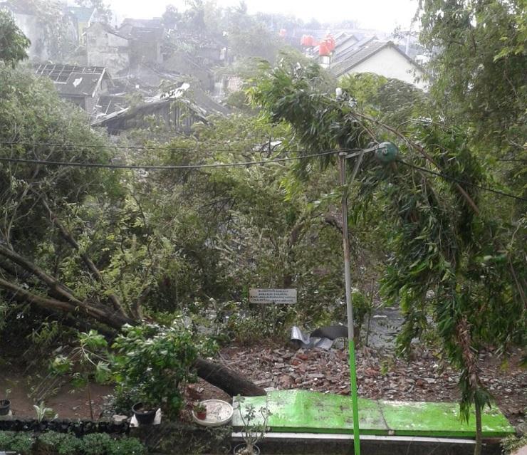 Puluhan Rumah di Yogyakarta Rusak Akibat Puting Beliung
