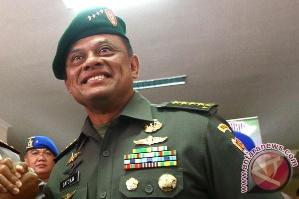 Calon tunggal Panglima Tentara Nasional Indonesia (Panglima TNI), Gatot Nurmantyo. Foto: Antara