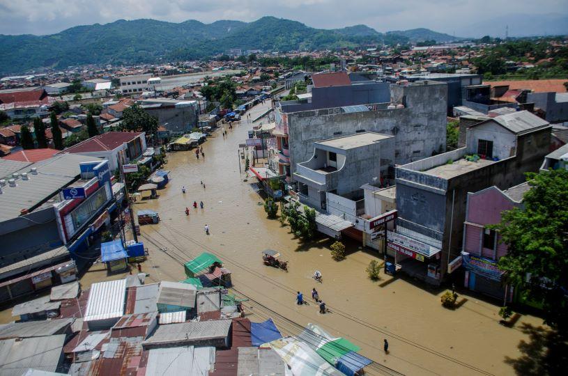 Banjir di Bandung Belum Surut, 59 Ribu Orang Terdampak