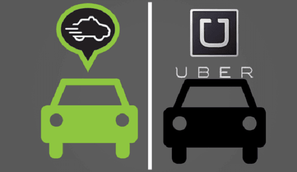 Grab dan Uber (Foto: ubermanilatips.com)