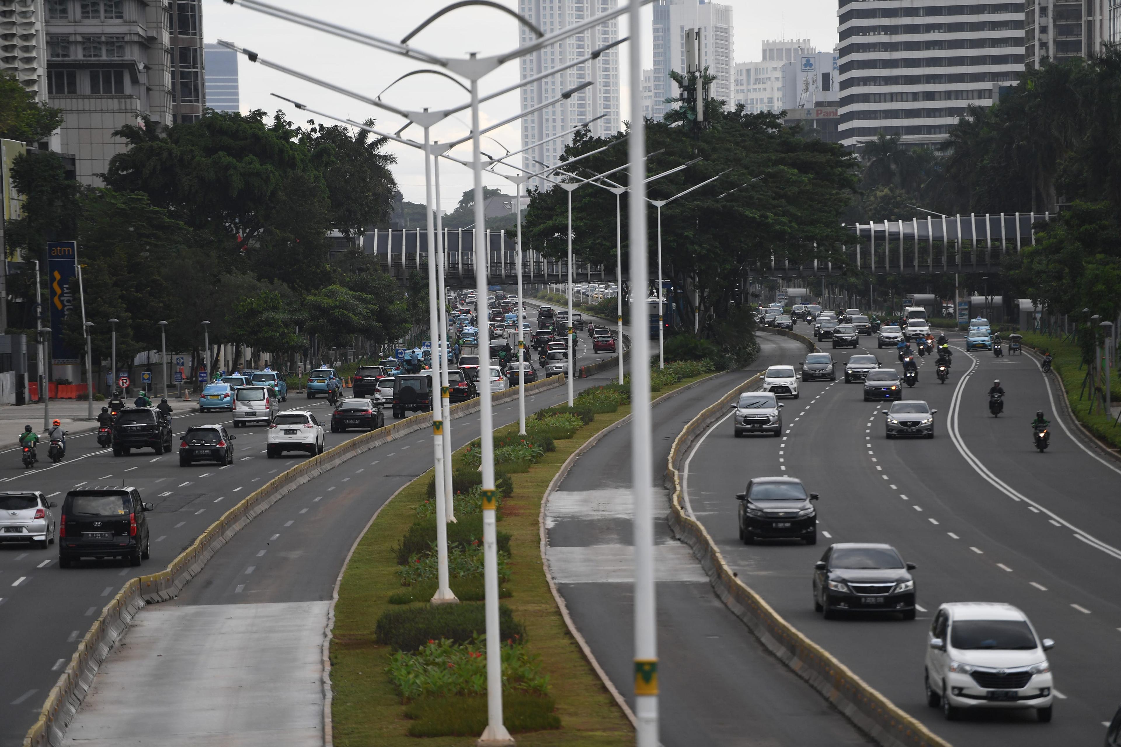 Jakarta PSBB, Jalanan Tetap Dibuka Seperti Biasa