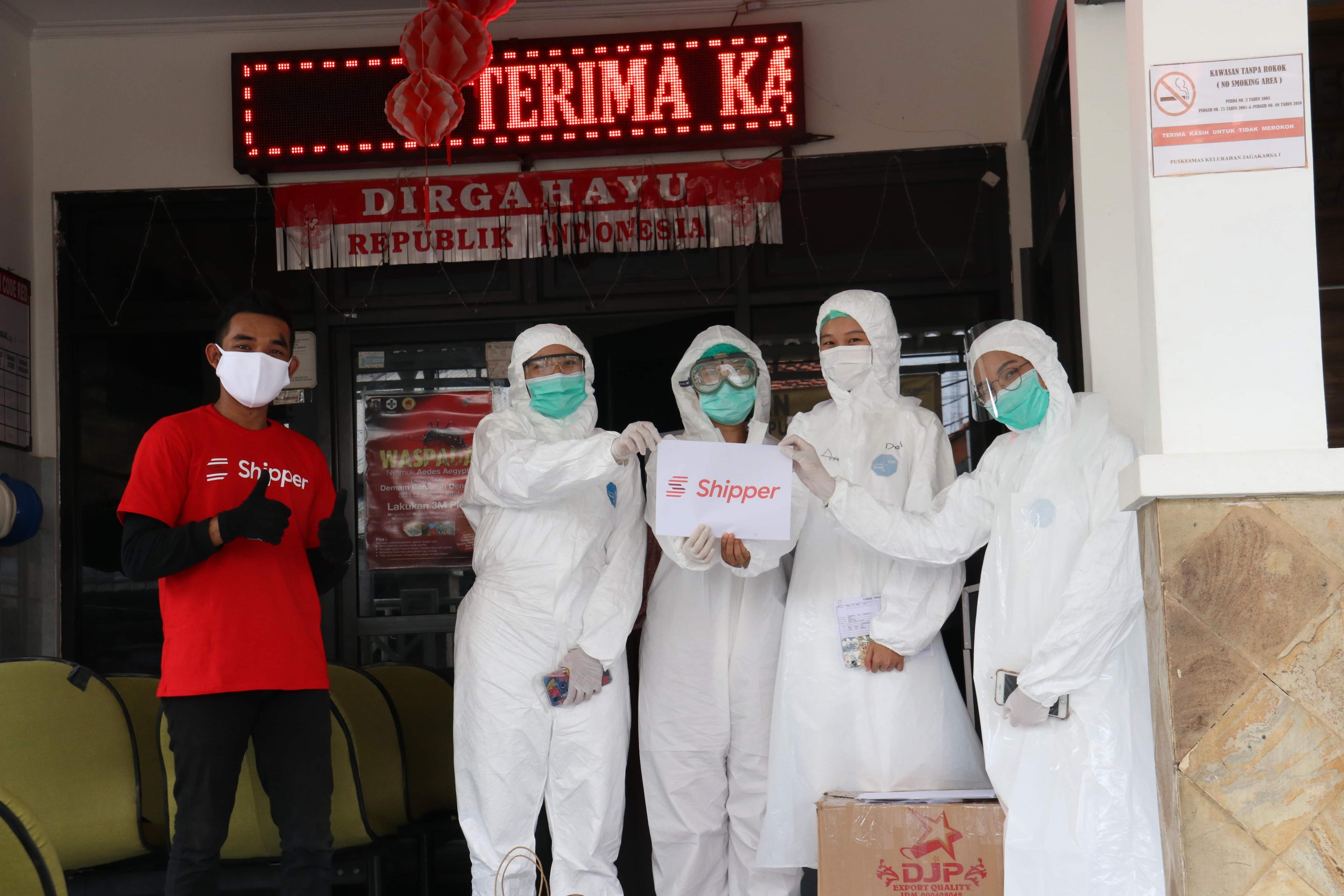 Shipper Indonesia Layani Pengiriman Bantuan Pandemi Covid-19