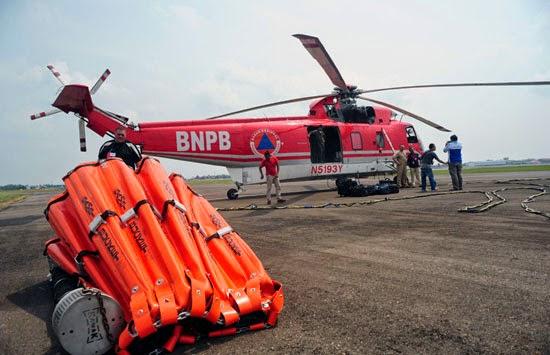 BNPB Sewa Belasan Pesawat untuk Padamkan Karhutla