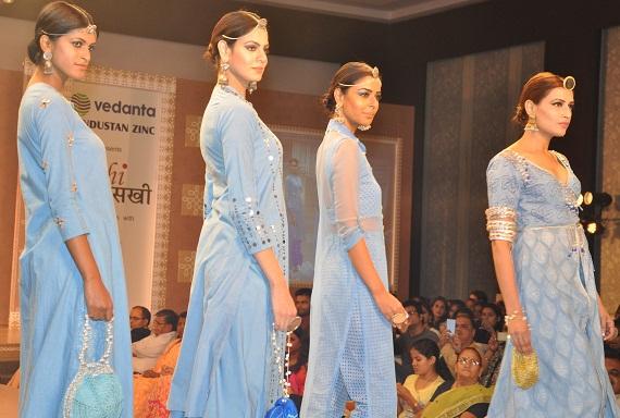 Models in fashion show. (Photo: Jasvinder Sehgal)