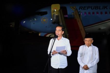 Jokowi: Tidak Ada Lagi 01 dan 02