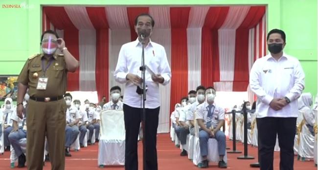 Jokowi: Sukseskan Program Vaksinasi Covid-19