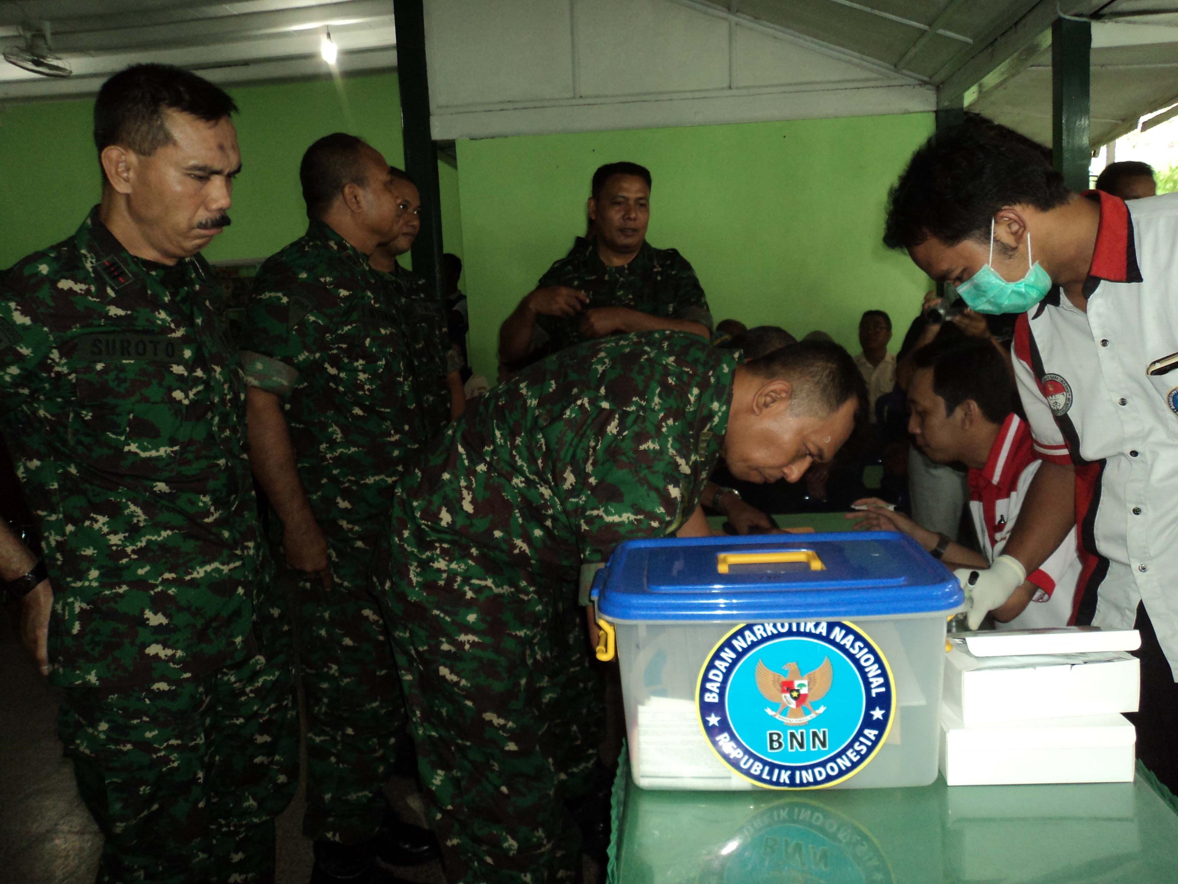 Terlibat Narkoba, Anggota TNI Karanganyar Ditahan