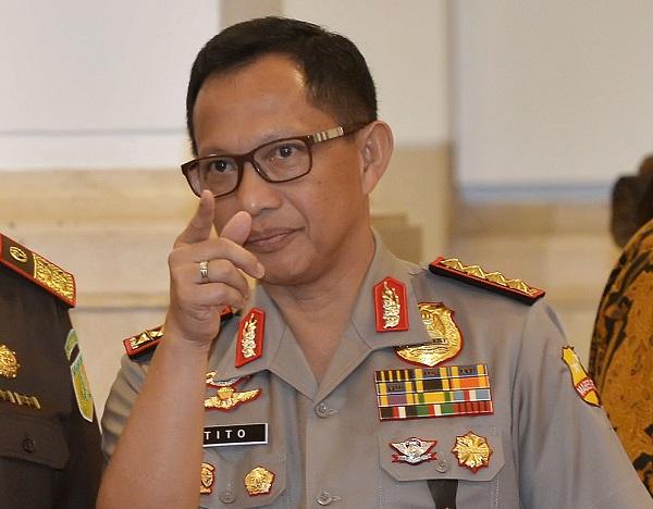 Aksi 212, Kapolri Himbau Kepala Daerah  Tahan Warganya Tak ke Jakarta 