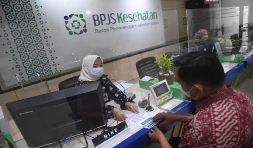 Ilustrasi: Kelas Rawat Inap Standar, loket BPJS Kesehatan Jakarta Pusat, Jakarta, Jumat (17/6/20).(A
