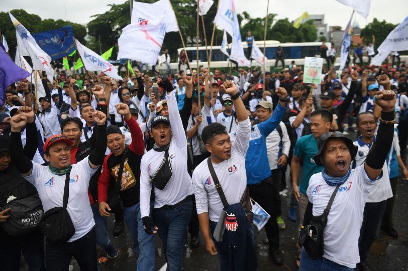 Tolak Omnibus Law, Buruh Ancam Mogok Kerja Nasional