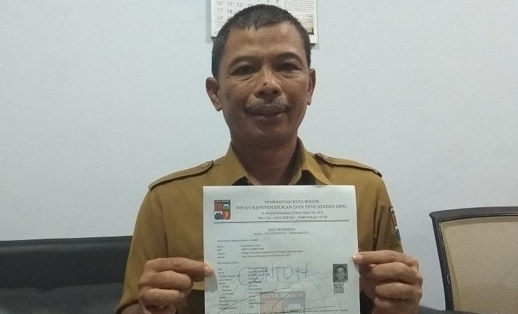 Demi Pilkada, Pemkot Bogor Terbitkan 12 Ribu Surat Pengganti e-KTP dengan QR Code
