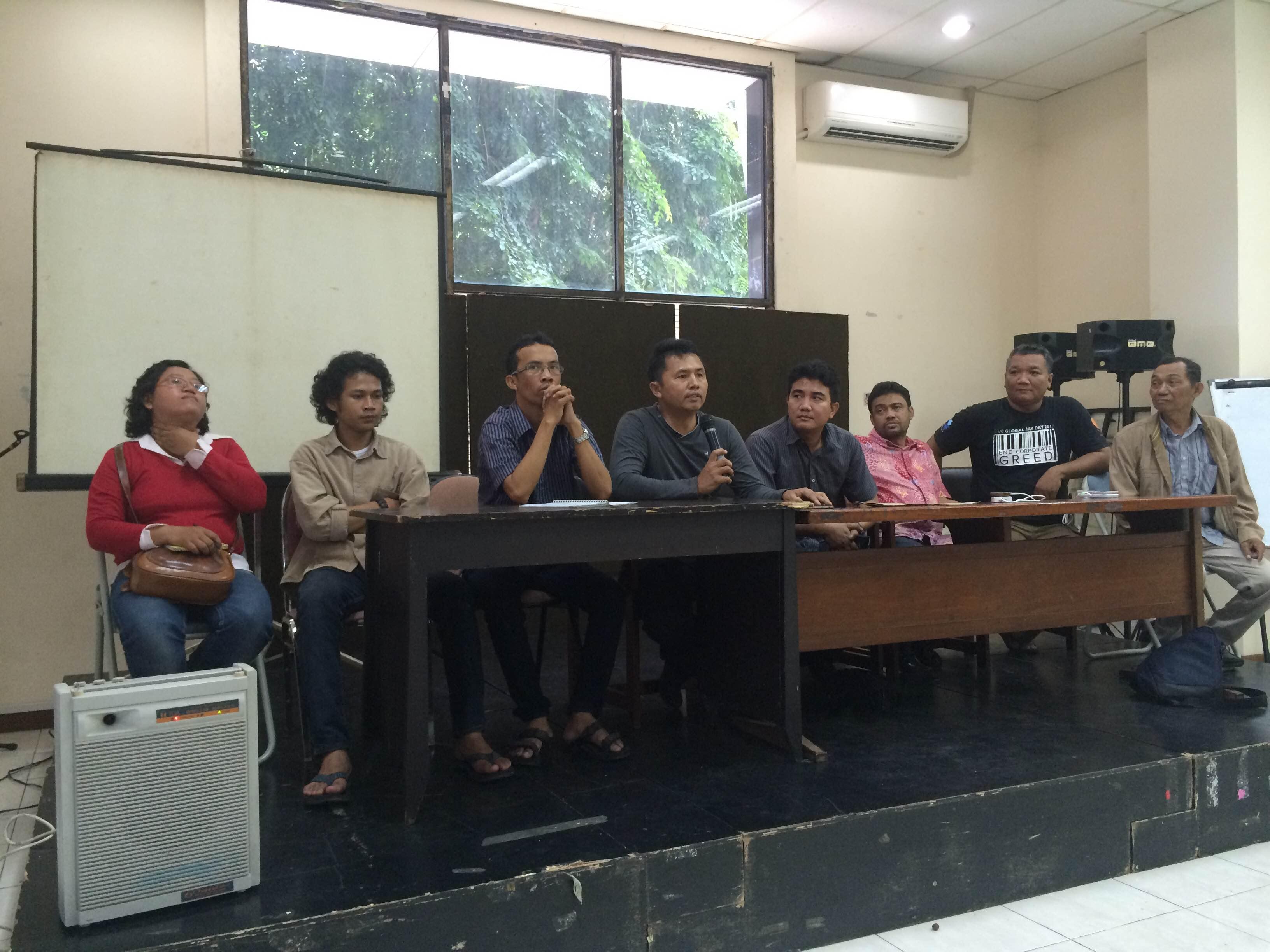 Buruh Minta Jokowi Hentikan Kriminalisasi Puluhan Pendemo