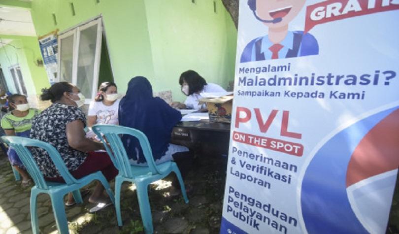 Layanan jemput bola laporan pengaduan Ombudsman Perwakilan NTB di Dusun Kerandangan, Lombok Barat, S
