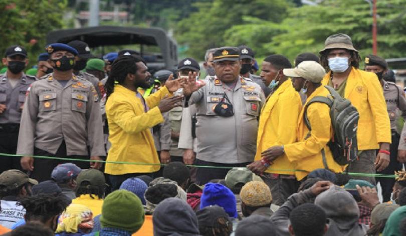 Demo Tolak Rencana Pemekaran di Papua Dibubarkan Polisi