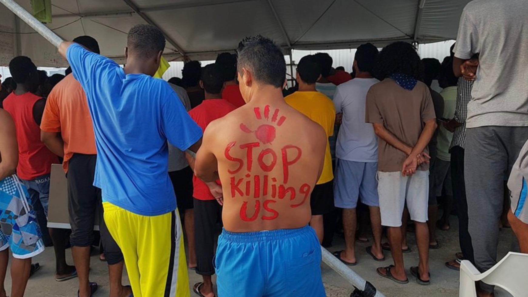 Refugees and asylum seekers on Manus Island, PNG are broadcasting their message to the world via soc