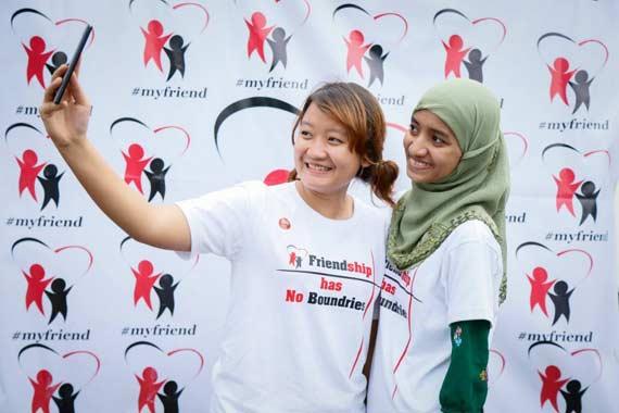 Kampanye selfie toleransi di Myanmar (Foto: www.globalvoicesonline.org)