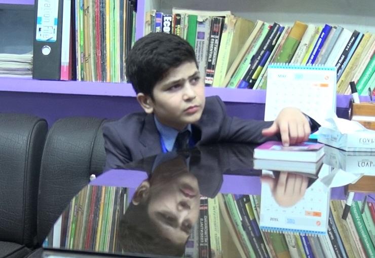 11 year old Sabawoon Nagahari is the child of Afghan refugees living in Pakistan. He has become a ch