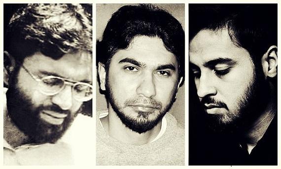 Dari kiri Omar Saeed Sheik, Faisal Shahzad dan Saad Aziz. (Foto: http://www.dawn.com)