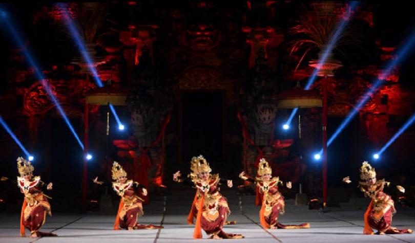 Pembukaan Pesta Kesenian Bali (PKB) ke-44  di Taman Budaya Bali, Denpasar, Minggu (12/6/22). (Antara