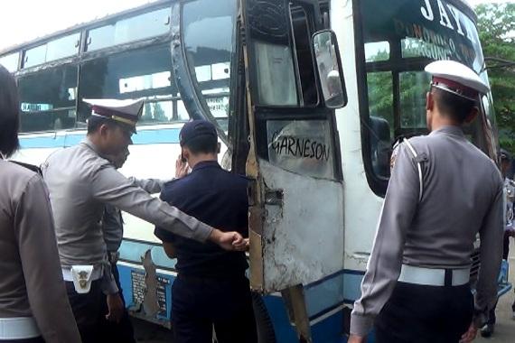 Jelang Mudik, Bus Rusak Masih Beroperasi di Trenggalek